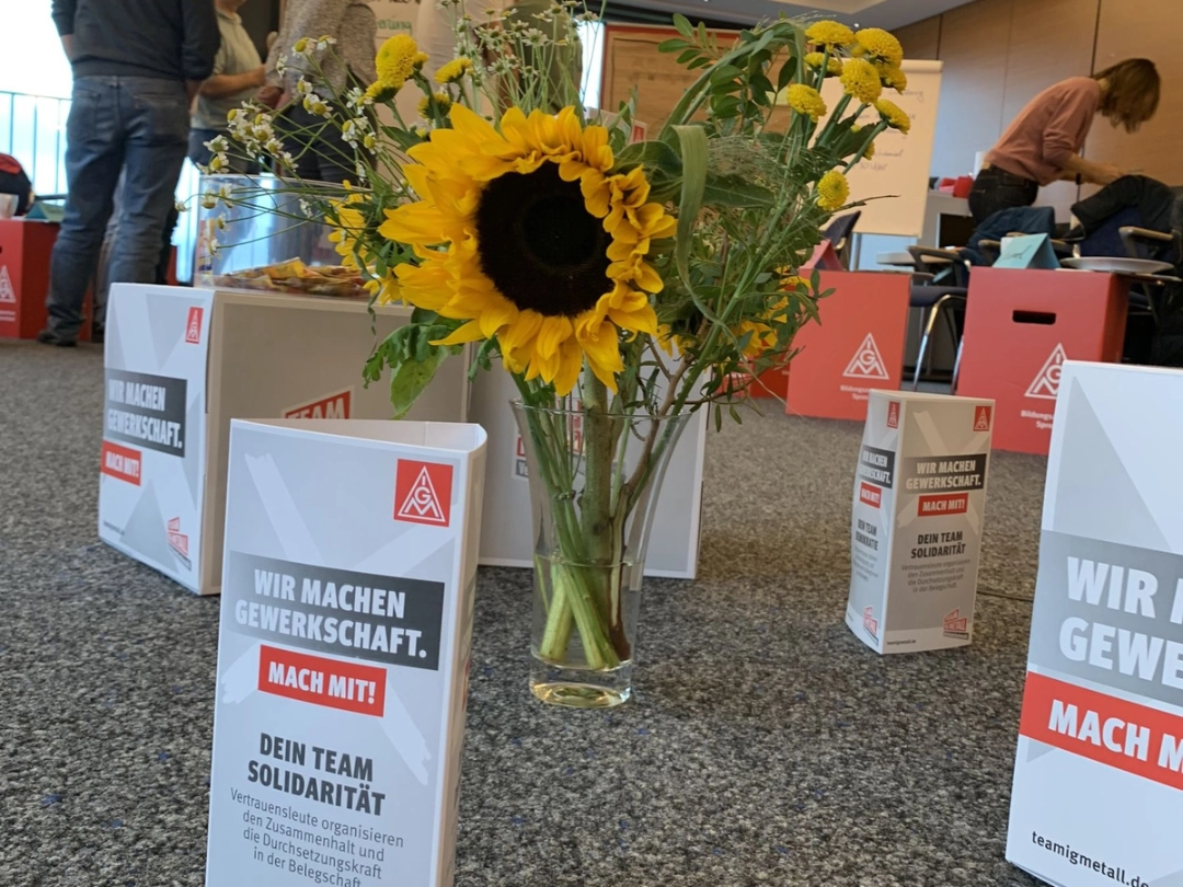 IG Metall Sonnenblume