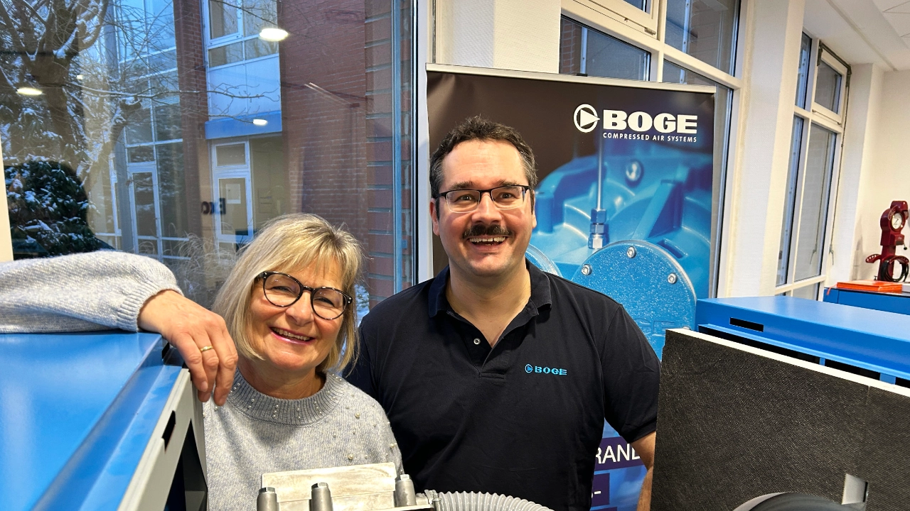 Ein starkes Team für die Beschäftigten bei Boge:<br/>Christian Klingberg und Claudia Wipijewski.