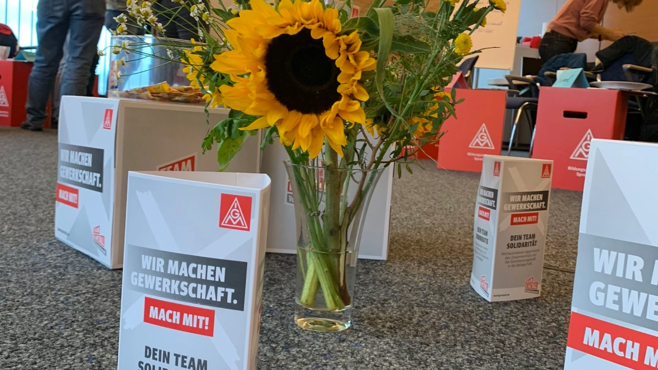IG Metall Sonnenblume