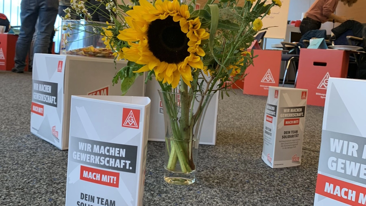 IG Metall Sonnenblume