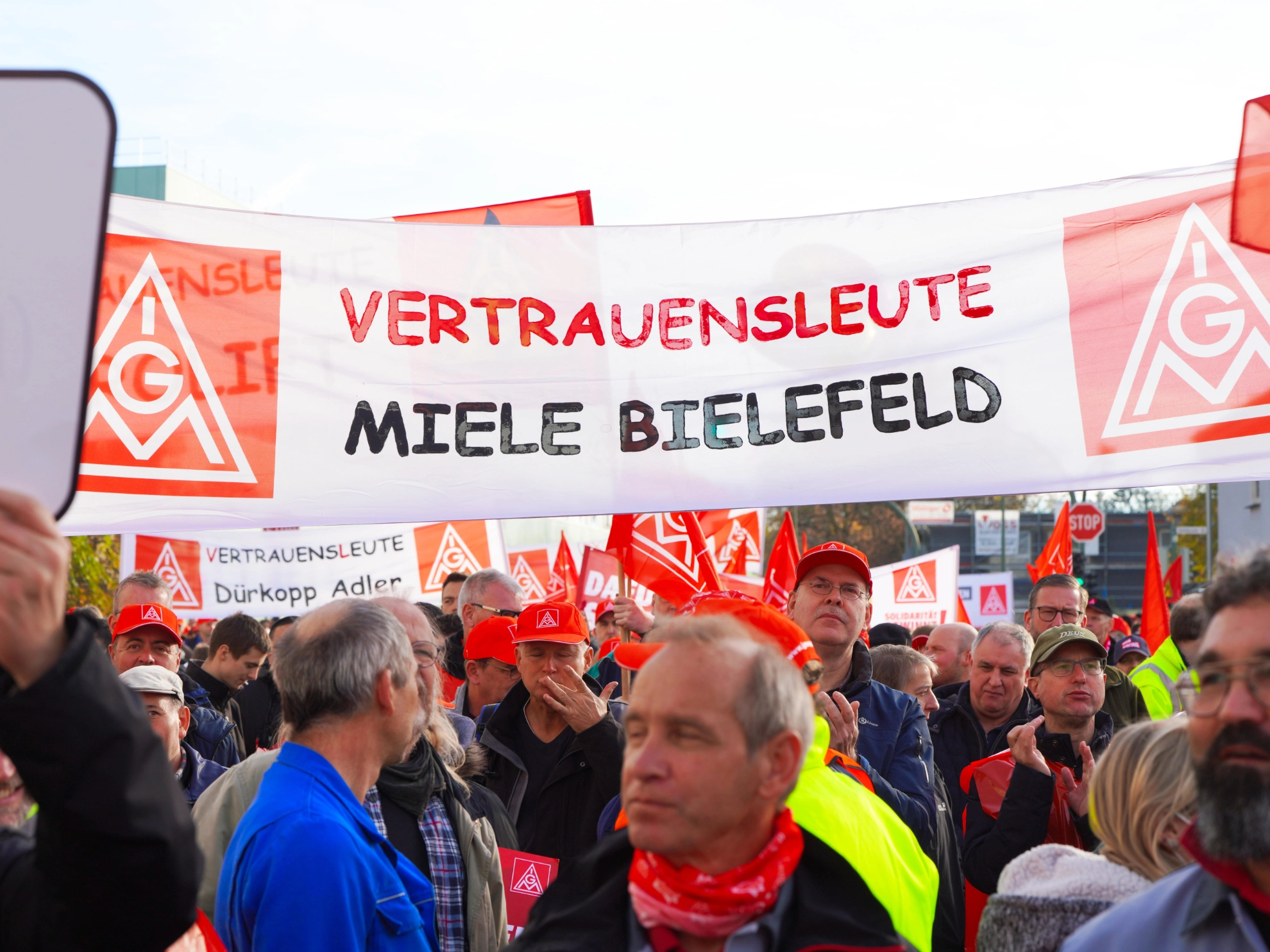 Warnstreik Miele