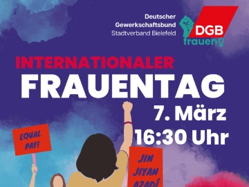 Heraus zum Internationalen Frauentag