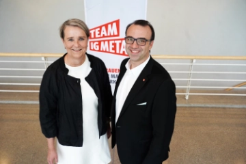 Erstmals Doppelspitze