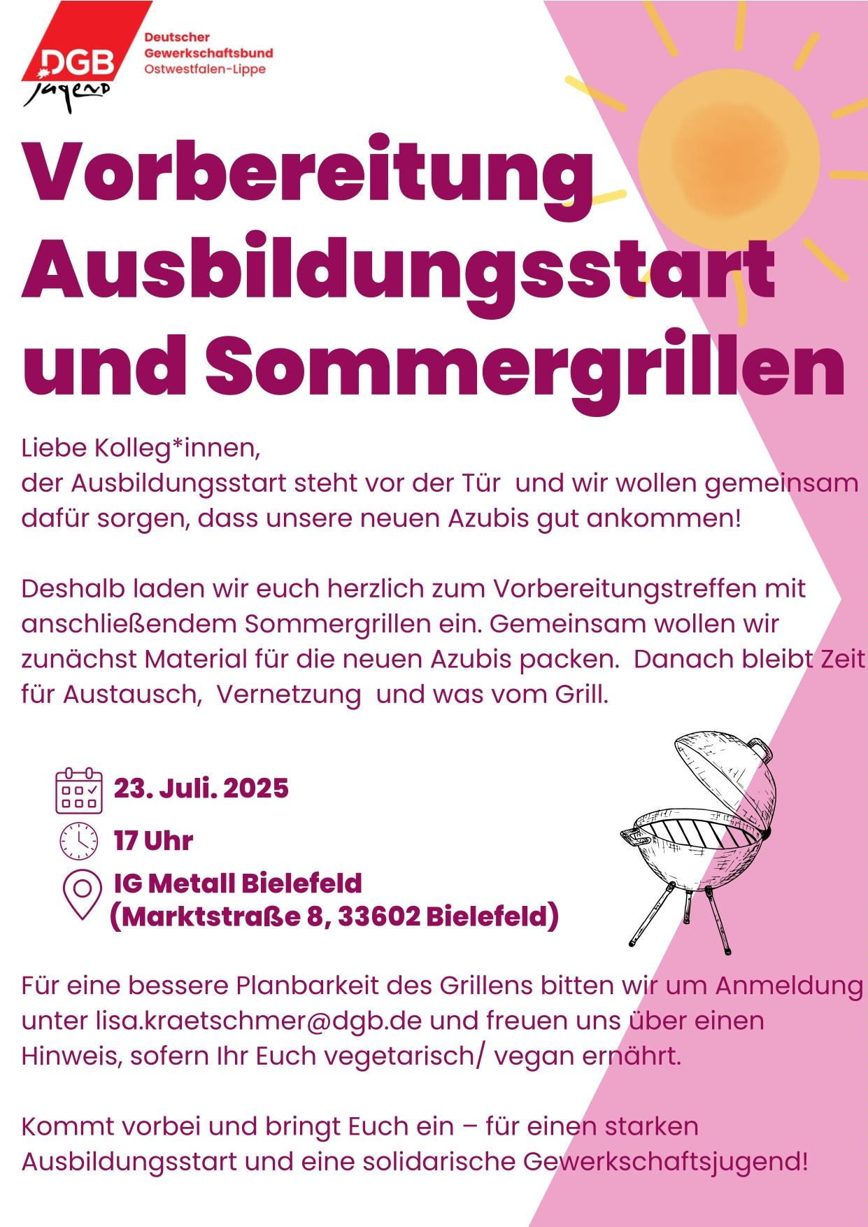 DGB-Ausbildungsstart 2025
