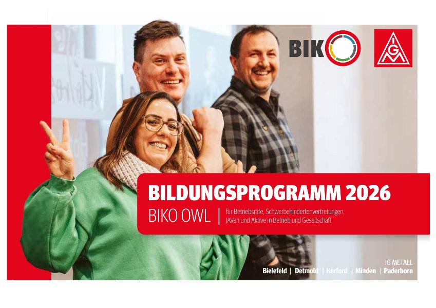 BIKO Bildungsprogramm 2026