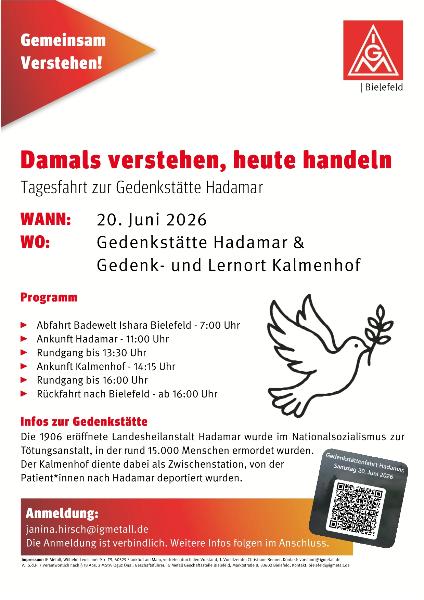 Einladung Gedenkstättenfahrt Hadamar